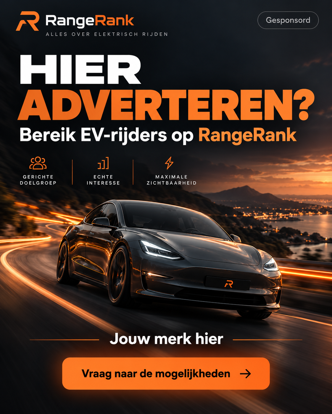 RangeRank advertentieplek op de informatiepagina